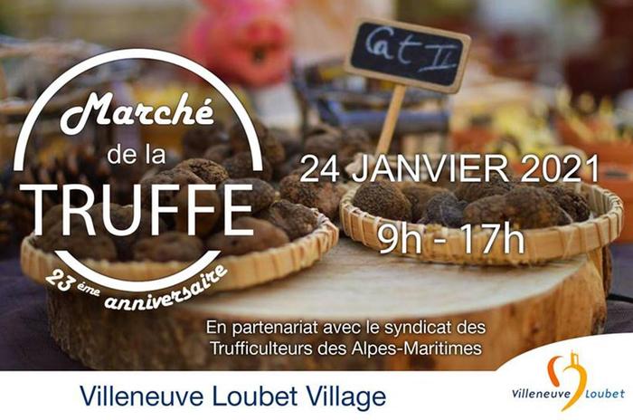 23ème édition du Marché de la Truffe de Villeneuve Loubet